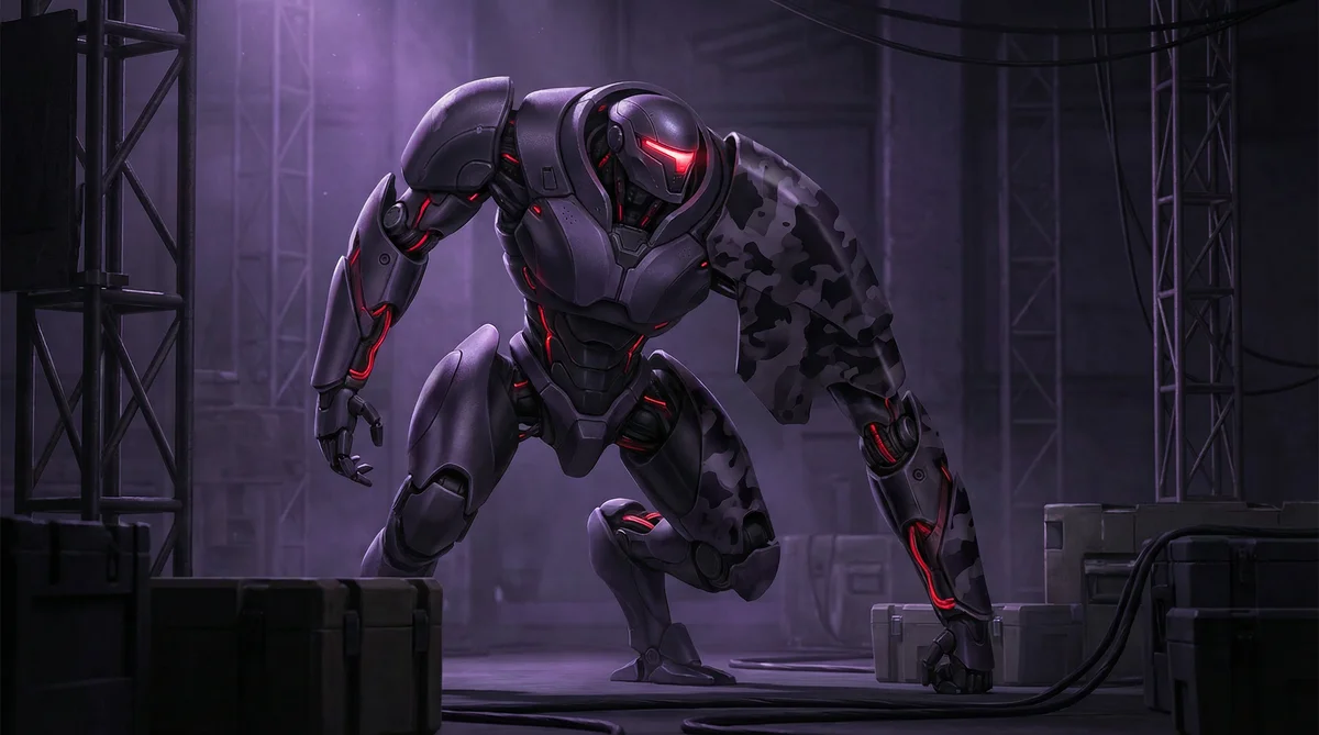 AG真人平台评测-魅影号机甲设定图